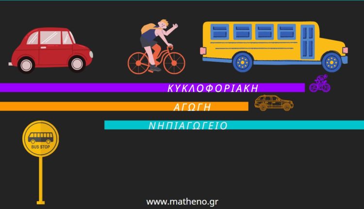 Κυκλοφοριακή αγωγή - φύλλα εργασίας για το νηπιαγωγείο