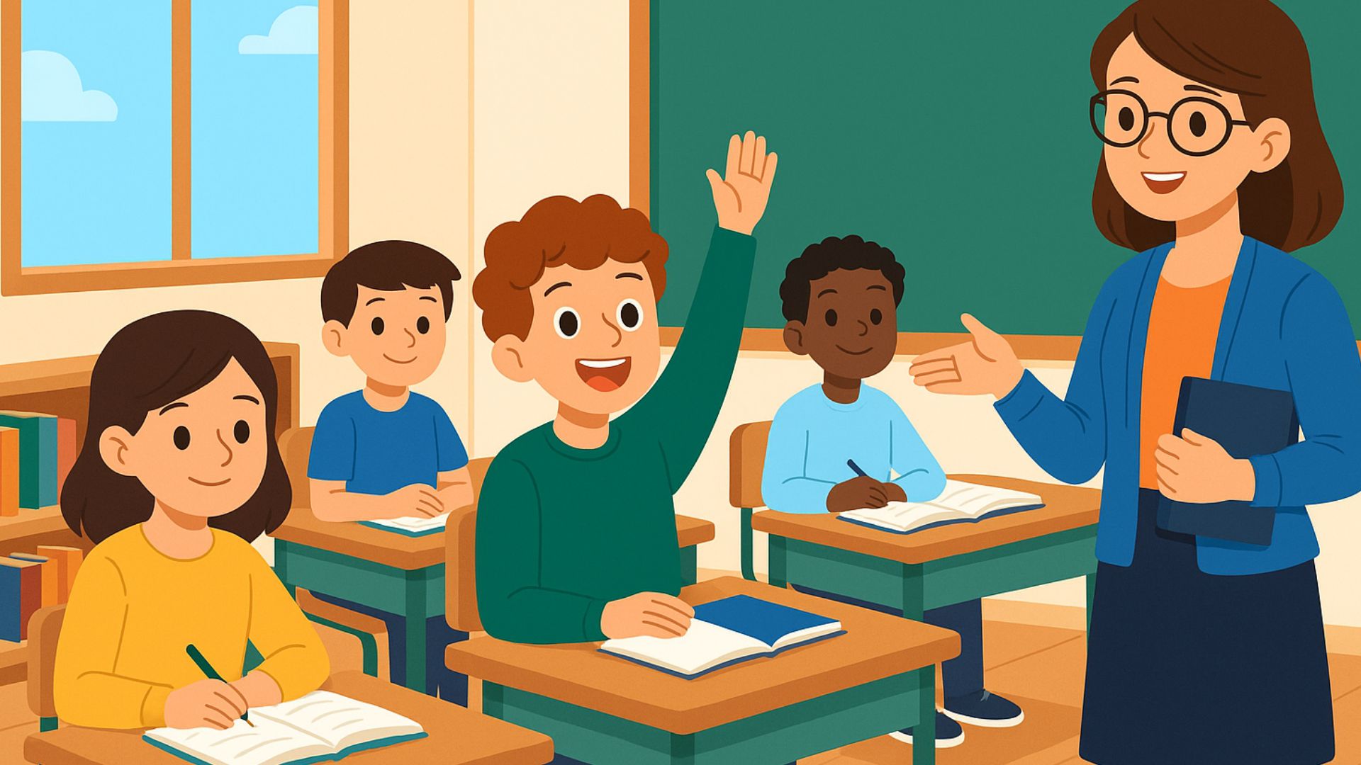 1η Ενότητα Νεοελληνικής Γλώσσας Α΄ Γυμνασίου — Επικοινωνία, Πρώτες Μέρες στο Νέο Σχολείο (Αναλυτικό Μάθημα + Φύλλα Εργασίας)