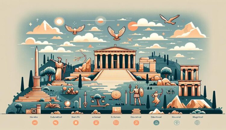 Ιστορία Ε' Δημοτικού - Ο κόσμος των ηρώων της ελληνικής μυθολογίας