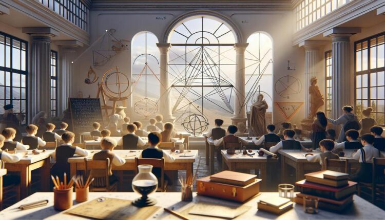 Μαθηματικά Ε' Δημοτικού - Οι βασικές γεωμετρικές έννοιες: Σημείο, ευθεία, επίπεδο